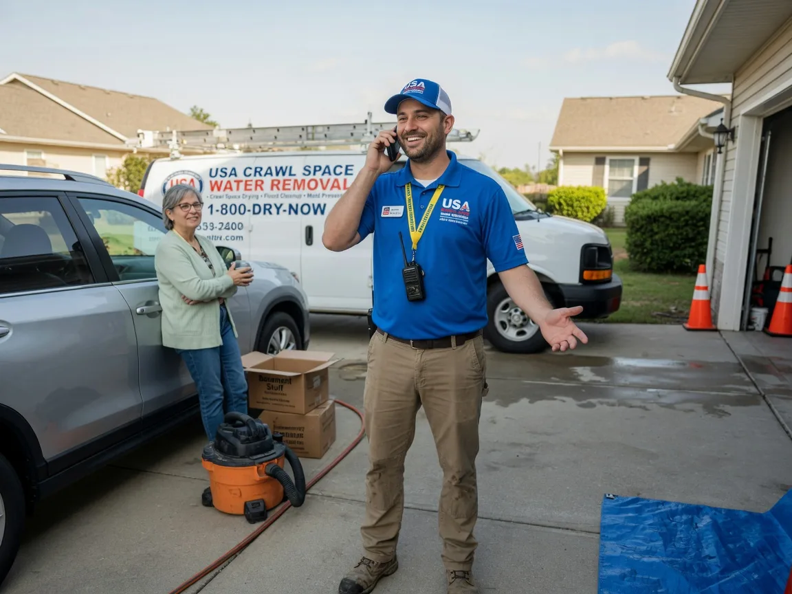 Crawl Space Water Removal Richton, MS FAQs